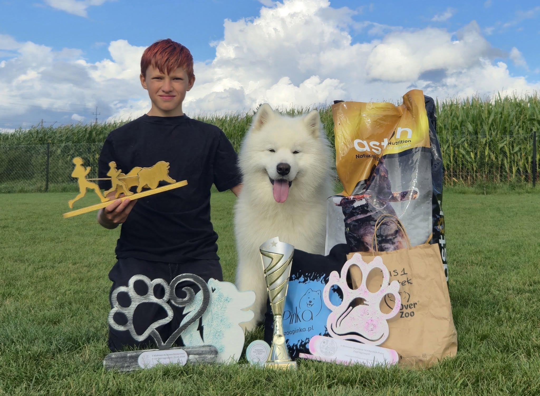 Winner Najpiekniejszym psem Uzytkowym Wystawy (BEST IN SHOW) !!!